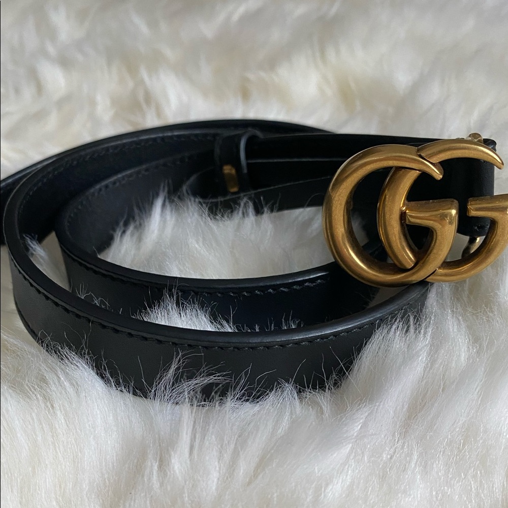 Gucci GG thin belt